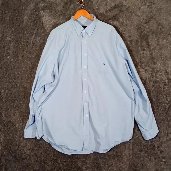 Polo Ralph Lauren button down long sleeve small pony office career men's 3XT tal - Picture 1 of 7